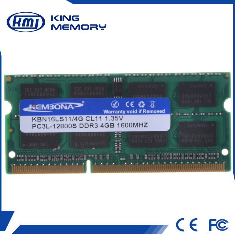 High quality products laptop ddr3 4GB 1600MHZ RAM PC3 12800S SODIMM