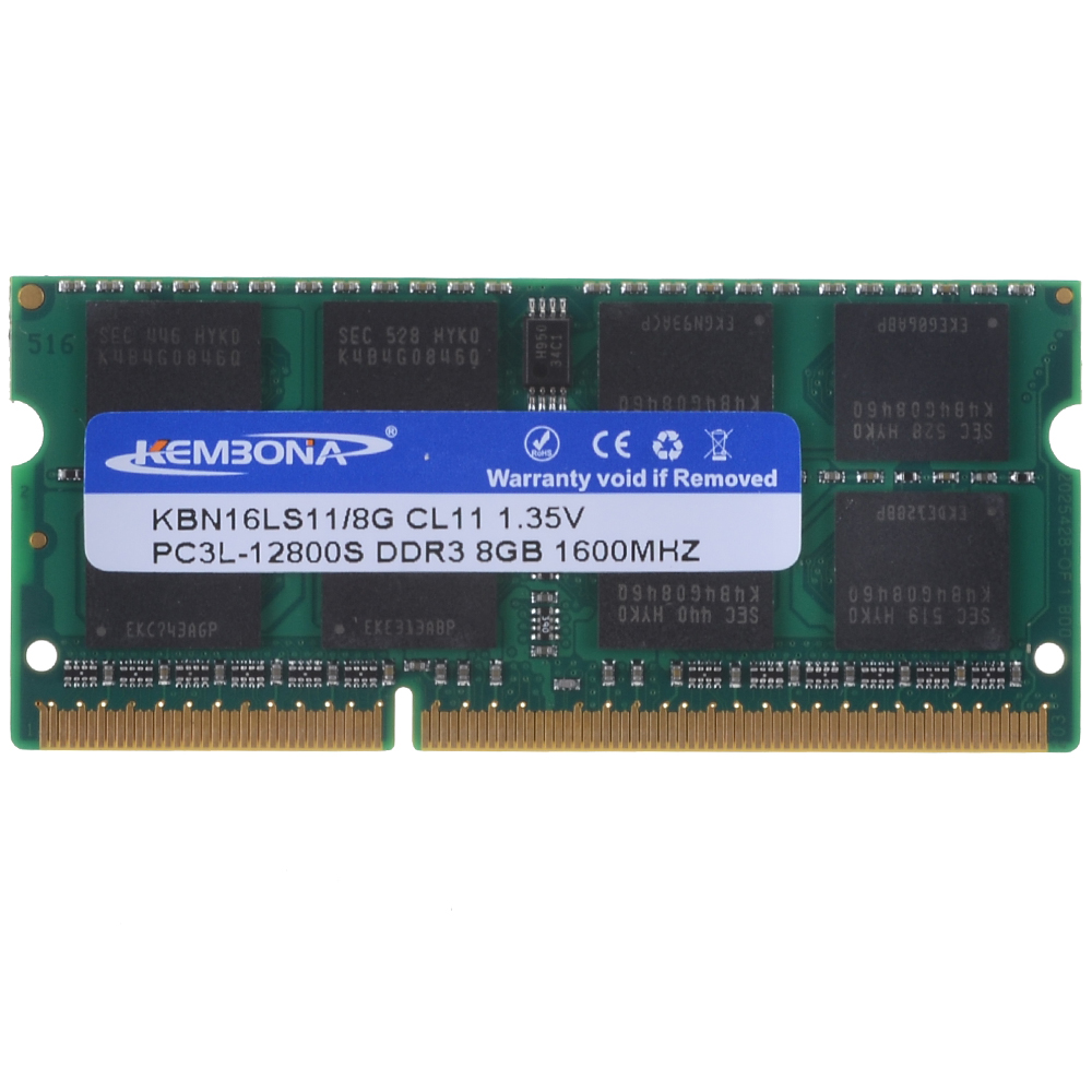 Ram DDR3 8GB DDR3 8G Laptop 1600MHZ 1866Mhz DDR3L Memory Modul SODIMM RAM 1.5v/ 1.35V DDR3 RAM