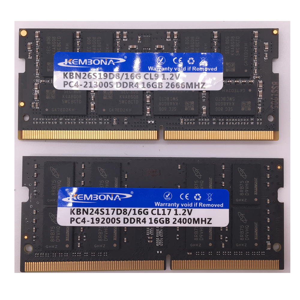 Factory wholesale Original memory DDR4 16GB 3200mhz 2666mhz SODIMM laptop RAM