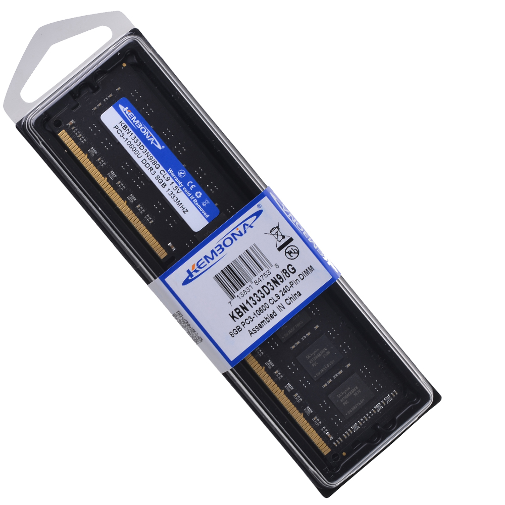 High Quality Memoria RAM DDR3 4GB 8GB 1600MHz 1333MHz Desktop RAM PC3-12800 1.5V DIMM 240Pin DDR3 PC Memory